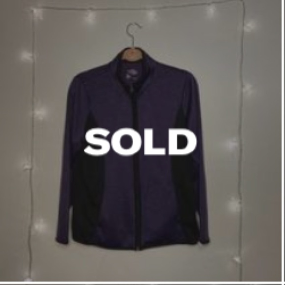 Purple and Black Jacket - Picture 1 of 5